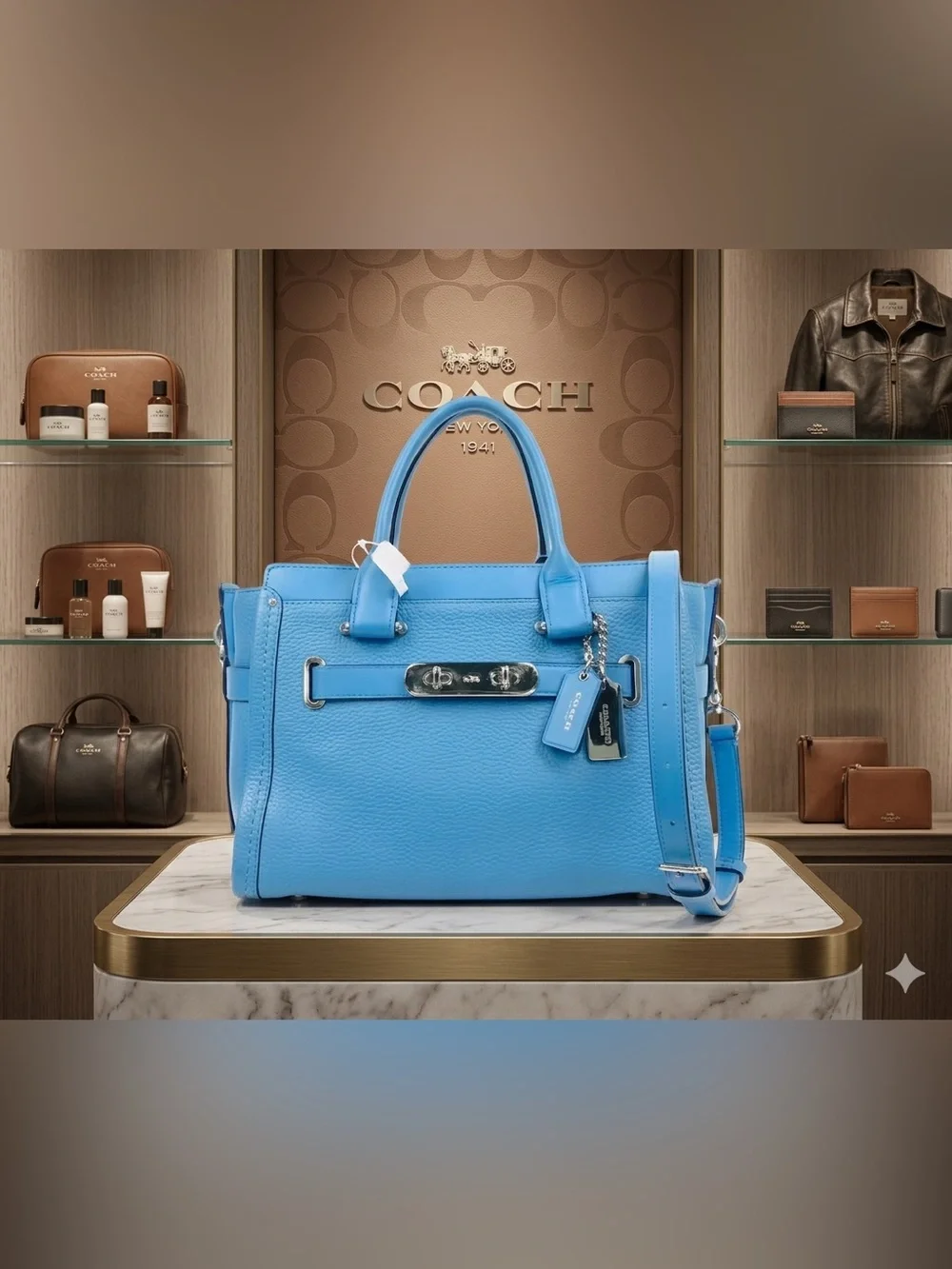 Coach Swagger handbag/crossbody NWOT! - Picture 1 of 17
